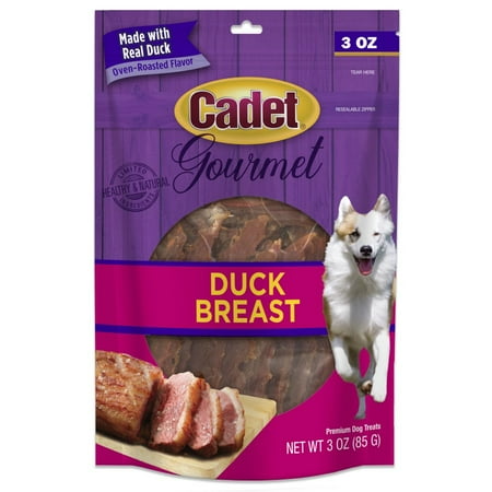 Cadet Gourmet Duck Breast Dog Treats, Healthy & Natural, 3 oz