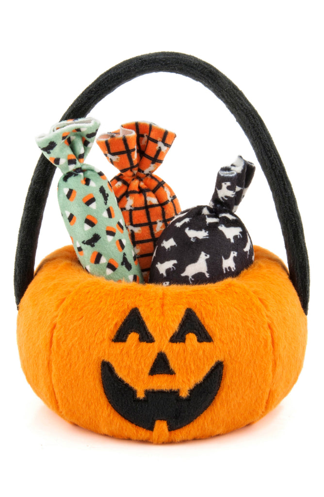 P.L.A.Y. Howl-O-Ween Treat Basket Dog Toys - One Size