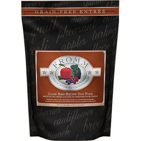 Fromm Four-Star Grain Free Game Bird Recipe Dry Dog Food, 26 lb