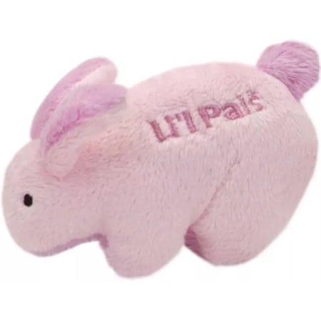 Lil' Pals Plush Bunny Rabbit Squeak Toy - Small Dog & Pet - Ultra Soft