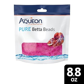 Aqueon Pure Betta Beads Pink - Water Conditioner for Unfiltered Aquariums (350ml)