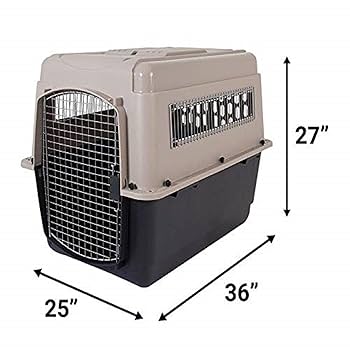 Petmate Ultra Vari Kennel - 36" Dog Crate - Medium/Large Dogs (50-70 lbs) - Heavy Duty Travel Crate