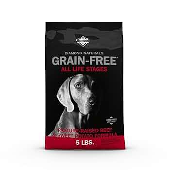 Diamond Naturals Grain Free Beef & Sweet Potato Dog Food - 5 lb Bag