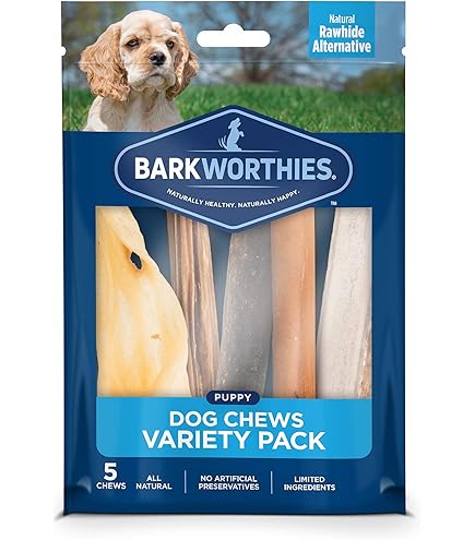 Barkworthies Beef Trachea Dog Treats - 12 Inch All Natural Dog Chew