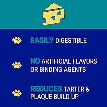 Himalayan Dog Chew Happy Teeth Cheese Large, 4 oz - Dental Dog Treat