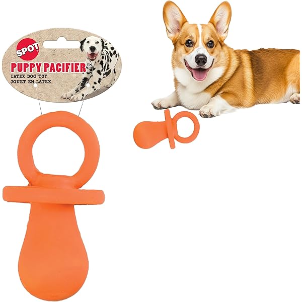 Nylabone Puppy Rubber Teether Small, Vanilla Flavor - Puppy Chew Toy for Teething