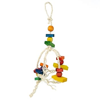 Oxbow Enriched Life Deluxe Color Dangly Small Animal Toy - Rabbit, Guinea Pig, Hamster, Chinchilla, Rat