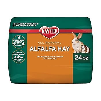 Kaytee Alfalfa Mini Bale - 24 oz - Small Animal Hay & Treat