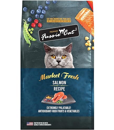 Fussie Cat Market Fresh Salmon Recipe Dry Cat Food - 2 lb