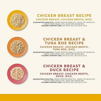 Applaws Cat Food Chicken Variety Pack in Broth, 8 x 2.12oz Pots, Natural Wet Food, Limited Ingredient Diet
