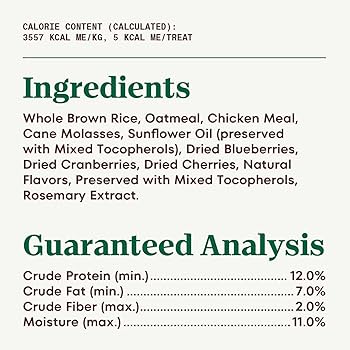 Nutro Crunchy Treats with Real Mixed Berries Dog Treats, 10 oz Bag