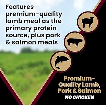 VICTOR Dog Food Sensitive Skin & Stomach, Grain-Free Lamb & Sweet Potato Recipe, 5 lb