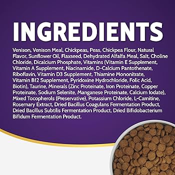 Zignature Venison Formula Dry Dog Food, 4 lb - Grain-Free, Limited Ingredient Diet