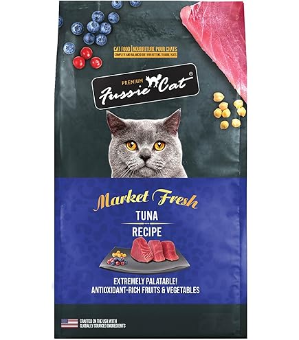Fussie Cat Market Fresh Chicken & Turkey Dry Cat Food, 3.5 lb, Grain-Free Option