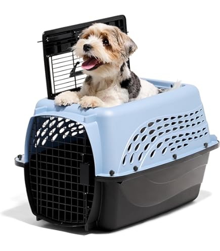 Dogit Voyager Small Dog Carrier - Grey/Orange - 18.9x12.6x11 inches