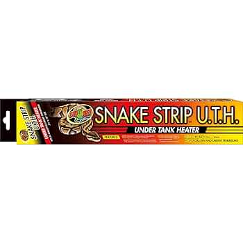 Zoo Med Snake Strip UTH Under Tank Heater - 10 Gallon + Terrariums - 3.5" x 18"
