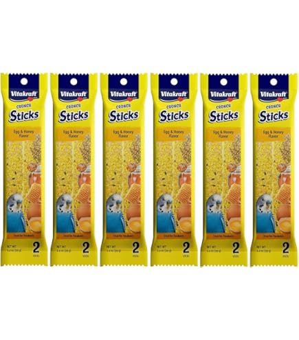 VitaKraft Egg Sticks for Parakeets - 2.11 oz (2 Pack)