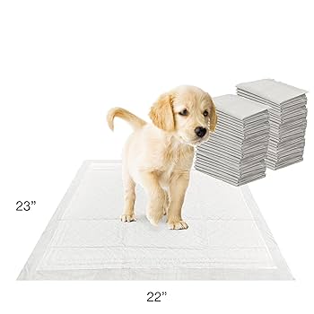 Four Paws Wee-Wee Insta-Rise Dog & Puppy Pads, 22x23", 50 Count, Super Absorbent, Unscented