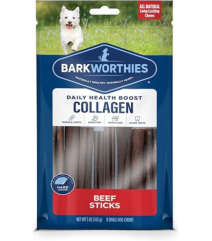 Barkworthies 6" Odor Free Bully Stick Dog Chew Treat