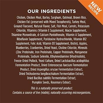 Instinct Be Natural Chicken & Brown Rice Recipe Dry Dog Food, 25 lb Bag