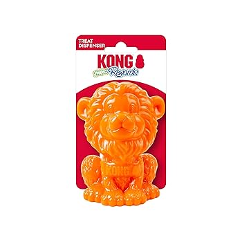 KONG Rewards Zoolooz Treat Dispenser - Interactive Dog Enrichment Toy - Assorted Animals