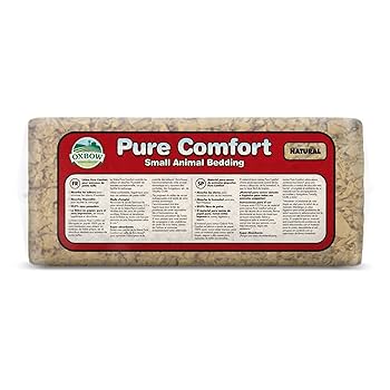 Oxbow Pure Comfort Natural Small Animal Bedding - Ultra Soft, Hygienic, 56L