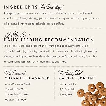 Fromm Crunchy O's Smokin' Cheeseplosions Dog Treats, 6 oz