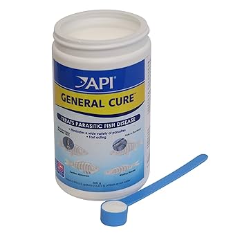 API General Cure Fish Powder Medication - 850 g (30 oz) - Freshwater & Saltwater Parasite Treatment