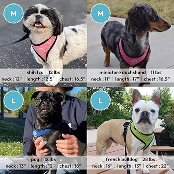Gooby Soft Mesh Harness Small Dog Flamingo Pink