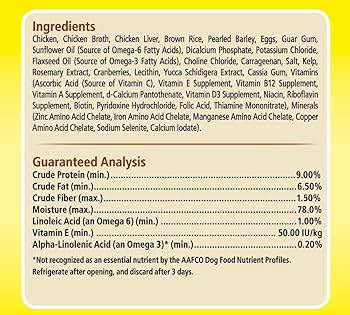 Canidae All Life Stages Chicken & Rice Wet Dog Food, 13 oz Can