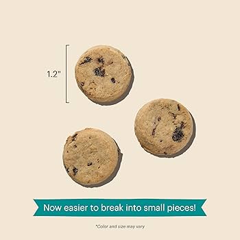 The Honest Kitchen Goat's Milk N' Cookies Dog Treats - Blueberry & Vanilla, 8 oz