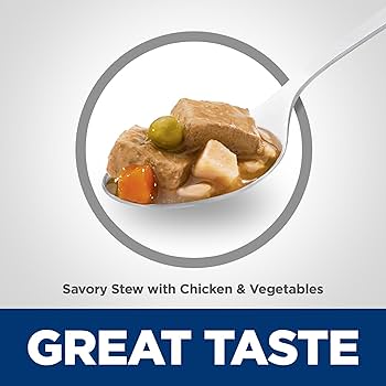 Hill's Science Diet Adult Savory Stew Chicken & Vegetables Wet Dog Food, 12.8 oz, 12 Pack