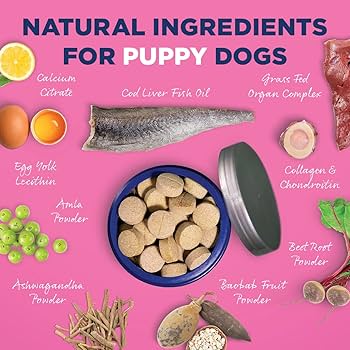 Vetericyn All-In 1 Puppy Supplement - 90 Count | Digestive Enzymes, Antioxidants, Vitamins, Minerals, Prebiotics, Probiotics, Omegas