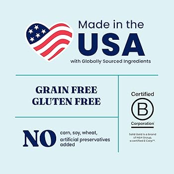 Solid Gold NutrientBoost Meal Topper for Dogs - Plasma Infused Food Topper, Vitamins, Minerals & Amino Acids - 1lb