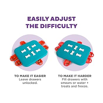 Nina Ottosson Dog Casino Interactive Treat Puzzle Dog Toy - Level 3 Advanced