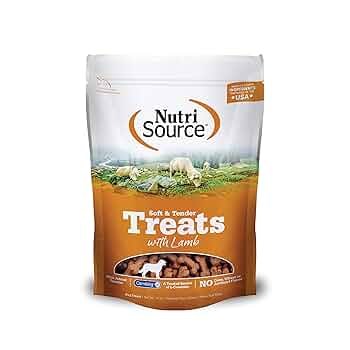 NutriSource Soft & Tender Lamb Dog Treats - 14 oz, Training Rewards