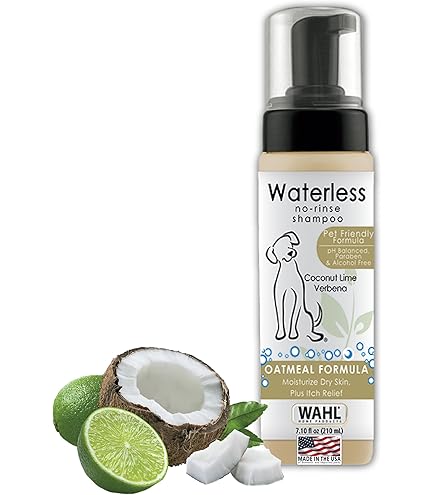 YAYA Organics Dog Whisperer No Rinse Waterless Shampoo - Lavender Spearmint Scent - 7.1 oz