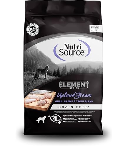 NutriSource Element Series Open Waters Dry Dog Food, Haddock, Trout & Duck, 12LB