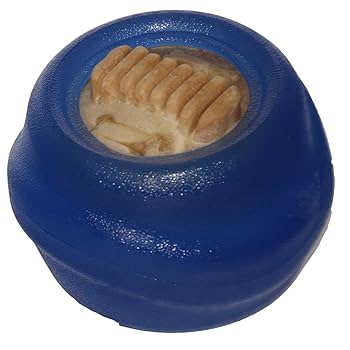 Starmark Everlasting Treat Ball - Small, Blue - USA Made Dog Toy