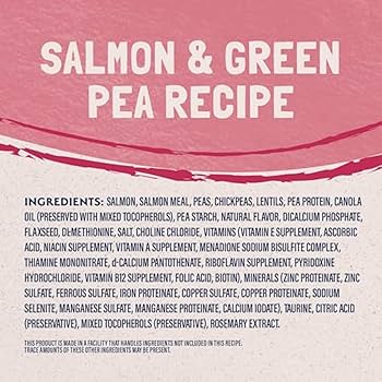 Natural Balance L.I.D. Limited Ingredient Grain-Free Salmon & Green Pea Dry Cat Food, 10 lb