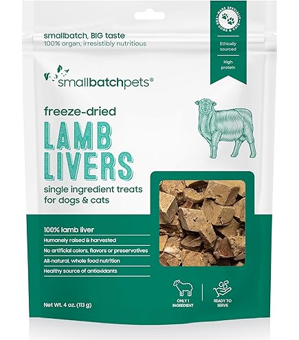 Smallbatch Freeze Dried Pork Liver Dog & Cat Treats - 3.5 oz