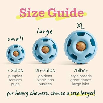 WOOF Party Pupsicle - Long-Lasting Interactive Dog Toy for Boredom - Birthday Gifts for Dogs - Small, Buddy Blue