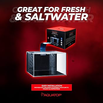 Aquatop Venti 5-Gal Professional Showcase Glass Aquarium Kit - Freshwater, LED