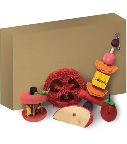 Kaytee Natural Chew 'n Cube Toy for Small Animals
