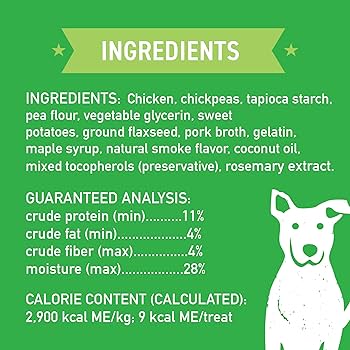 Cloud Star Wag More Bark Less Grain Free Soft Chews Dog Treats, Chicken & Sweet Potato, 5 oz. Bag