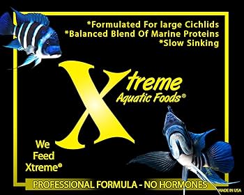 Xtreme Aquatic Foods Big Fella 3mm Slow Sinking Pellets, 5 oz - Freshwater Fish Food