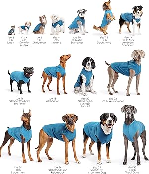 Gold Paw Stretch Fleece Dog Coat Marine Blue - Size 20 or 24