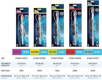 Fluval M100 100-Watt Submersible Aquarium Heater A782