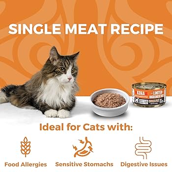 KOHA LID Cat Chicken Pate 3oz - Grain-Free, Limited Ingredient Diet (LID) Wet Cat Food