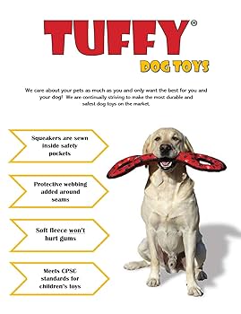 VIP Tuffy Ocean Creature Burtle Turtle Dog Toy - Durable Plush, Floats, No Squeaker